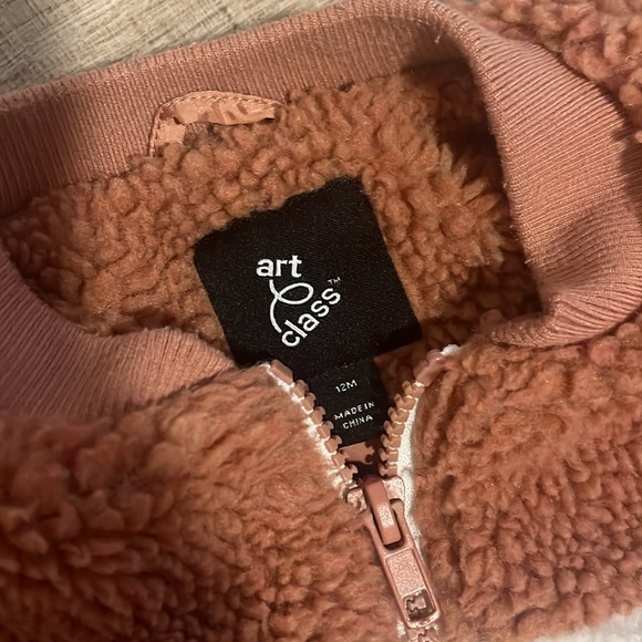 Art class infant/toddler Sherpa jacket - Picture 2 of 2